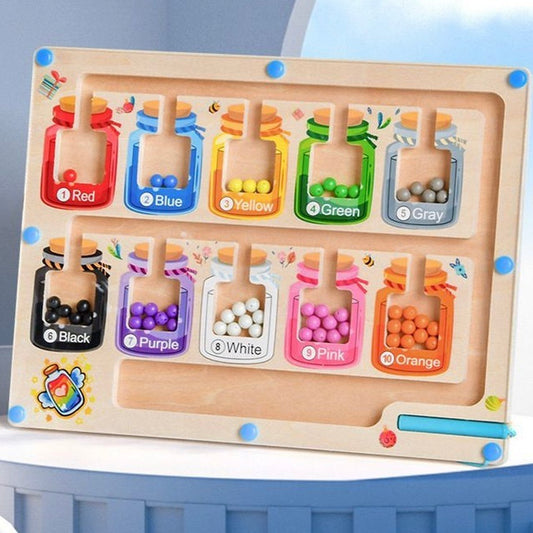Magnetisches Farben-Lernspiel