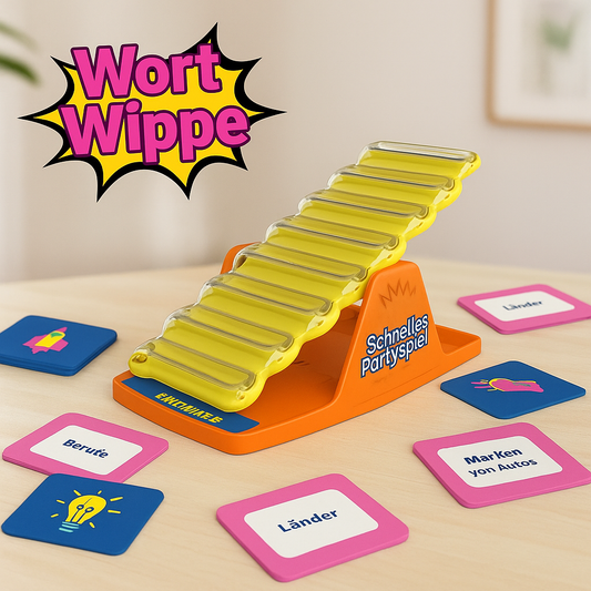 Wort Wippe - schnelles Familienspiel