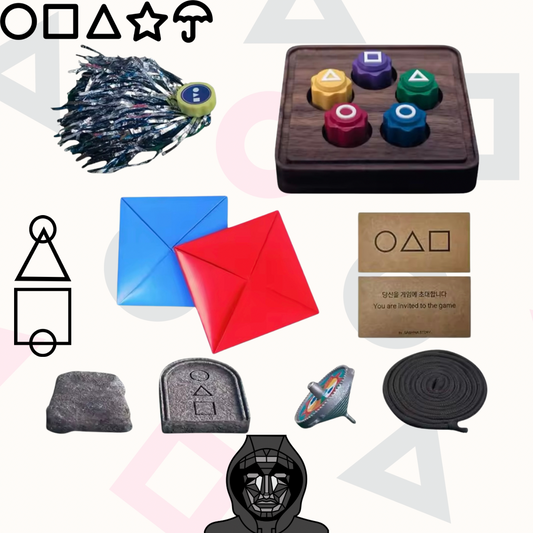 Squid Game - 5 Spiele Set