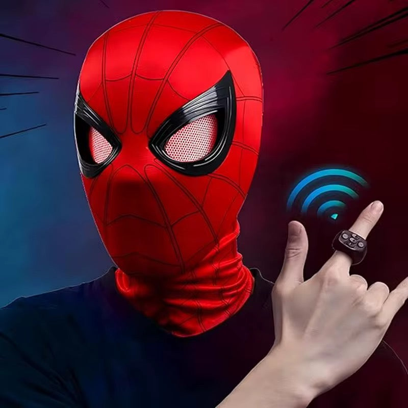 Spider-Man Maske + Steuer-Ring